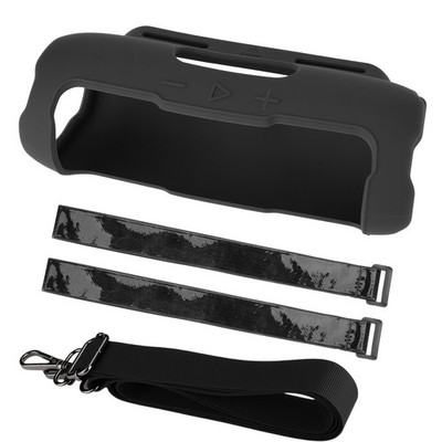 Portable Silicone Protective Case Cover for JBL Flip 7 Speaker Bicycle Outdoor