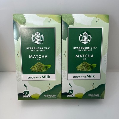 Starbucks Tea Essence Matcha 5 sticks ×2 Boxes Uji Kyoto Japan limited Free Ship