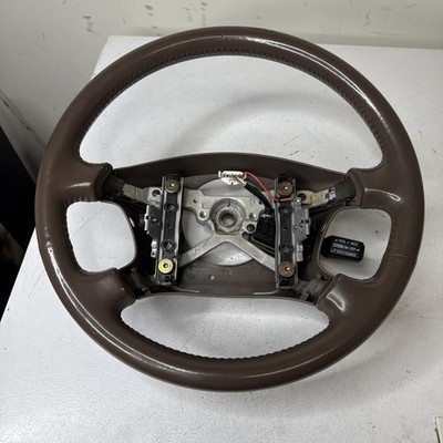 1998-2002 TOYOTA 4RUNNER LEATHER STEERING WHEEL TAN CRUISE EQUIPPED USED OEM!