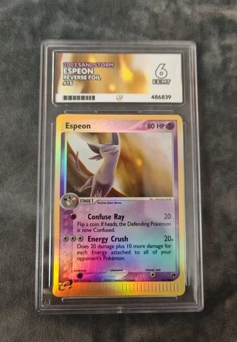 Espeon Reverse Holo EX Sandstorm 16/100 Ace 6 beautiful artwork