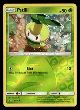 Petilil Common Reverse Holo SM - Guardians Rising 4/145 NM Pokémon TCG