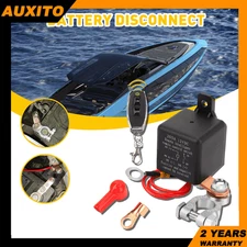 US Wireless Remote Control Cut Off Isolator Master Switch Battery Disconnect 12V