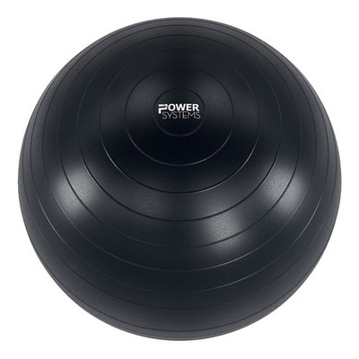 Power Systems Versa Ball Pro 75cm Stability Ball Core Balance Training Black Fit