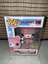 Funko Pop! Vinilo: Gloomy Bear #1190 Hot Topic figura flocada con protector