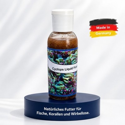 Xtra Cyclops Liquid Food 50ml; Futter für Fische, Wirbellose