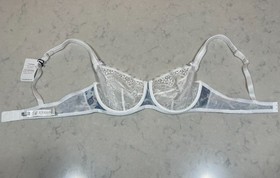 NWT AUBADE Paris Conte Russe 38C Leavers Lace underwire Was $150