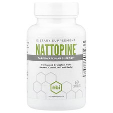 2 X NBI Health, Nattopine  , 60 Capsules