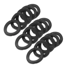 15 Pcs Lever Rubber Ring Dumbbell Accessory O-rings Barbell Weight Washers