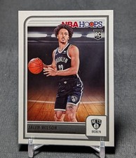 Jalen Wilson Rookie 2023-24 Panini NBA Hoops Basketball Card #258 Brooklyn Nets. rookie card picture