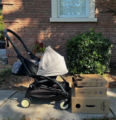 BabyZen YoYo2 Stroller + Newborn pack | gray and black | great condition