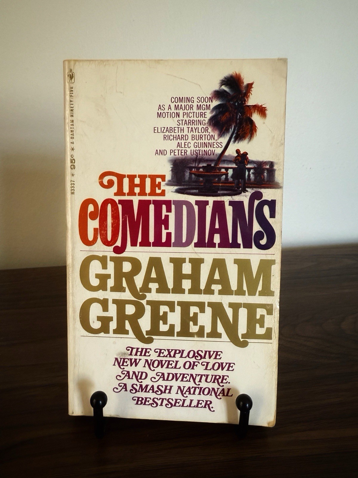 A Vintage 1967 Paperback Copy Of The Comedians By Graham Greene