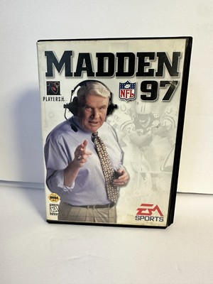Madden 97 NFL (Sega Genesis, 1998) CIB Retro Video Game Cartridge 16-bit