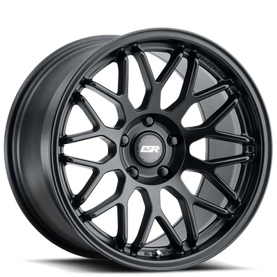 19x9.5'' ESR Wheels AP1 Satin Black JDM Style Rims