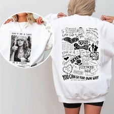 Stevie Nicks Shirt Don't Be A Lady Be A Legend 2025 Tour Hoodie