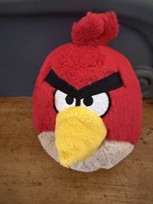 Angry Birds Plush Red 6" 2010 Commonwealth Stuffed Animal Toy