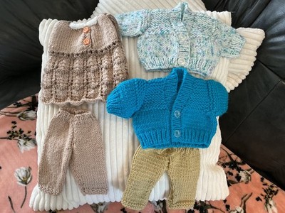 reborn puppen kleidung neu gestrickt gerade heute jetzt 7£