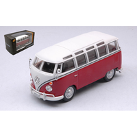 Vw T1 Samba Red/White 1:43 Cararama Auto Stradali -D- Neues Modell