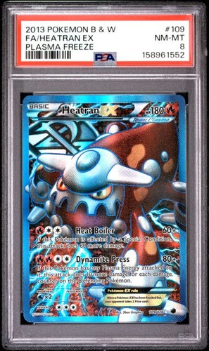 Heatran-EX graded PSA 8 for sale on eBay