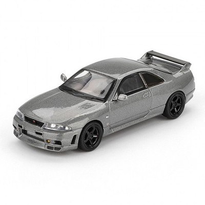 Mini GT 1:64 Nissan Skyline GT-R Dark Metal Gray NISMO BCNR33 CRS