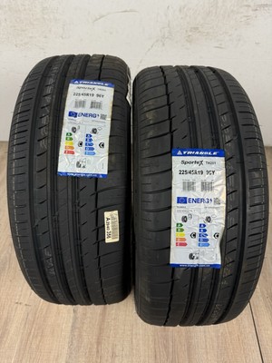 2x 225/45 R19 96Y Triangle Sommerreifen SporteX TH-201 XL DOT22 NEU