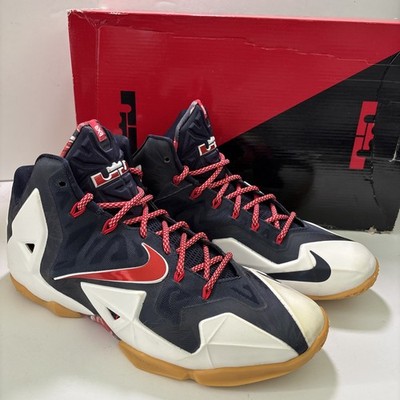   Nike LeBron 11 Independence Day Size 11 OG Box Excellent Condition