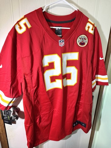 Clyde Edwards-Helaire Kansas City Chiefs Nike Jersey Red Size XL