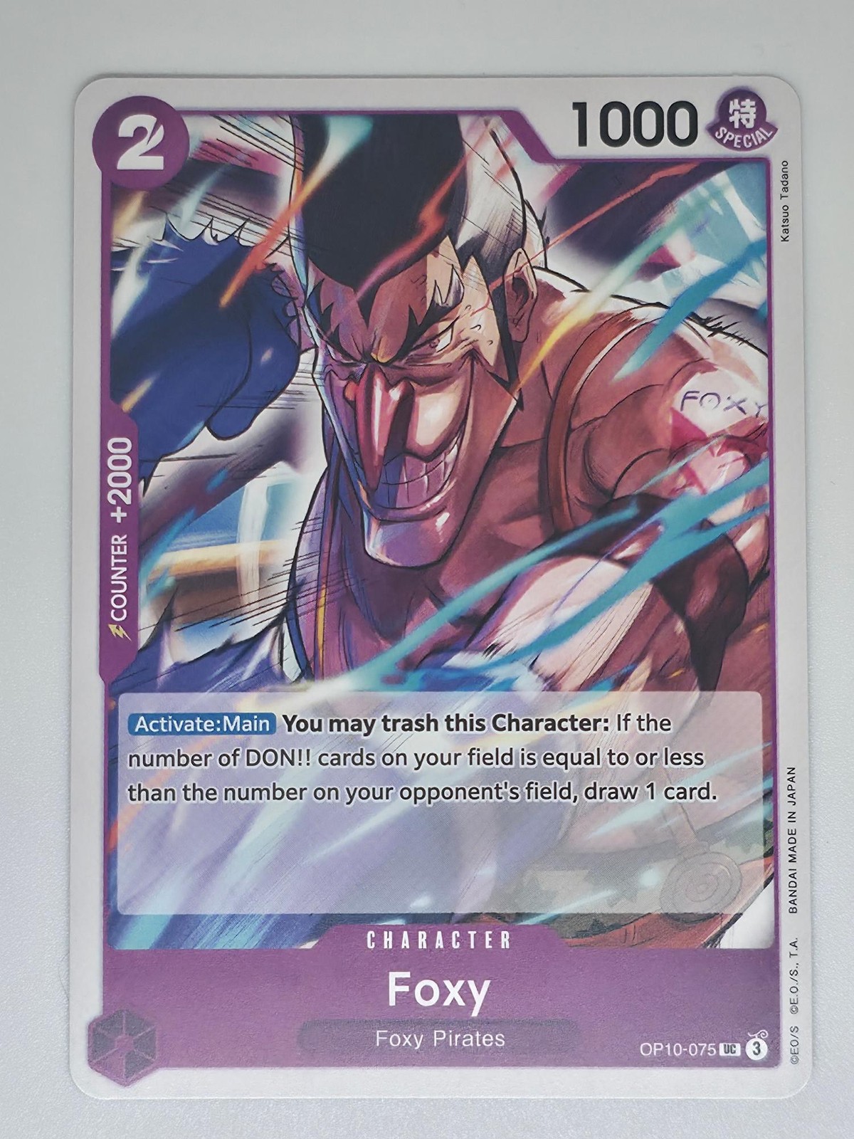 Foxy OP10-075 UC One Piece Royal Blood NM