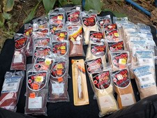 Vintage Latch Hook Yarn Coats Clark Red Heart Earth Tones 36 Bags New