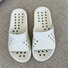 Unisex Quick-Drying Shower Slides - Non-Slip Bathroom Slippers Men s 8 Woman 9.5