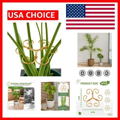 User-Friendly 4PCS Monstera Support Stakes - Elegant Solution for Indoor Plants