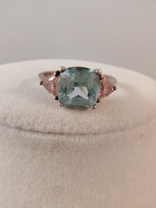 Vintage Avon RJ Graziano Sterling Silver Three-Stone Statement Ring