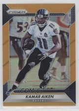 2016 Panini Prizm Orange Prizm 210/299 Kamar Aiken #48 1md