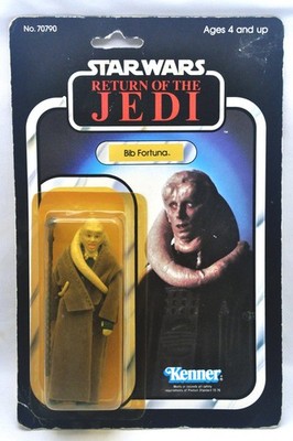 Star Wars - Vintage ROTJ - Bib Fortuna, 77 back, all original NOC - 1983