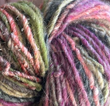 NORO TRANSITIONS, 4 skeins, NWT, Silk Mohair Alpaca Wool, Self-striping yarn