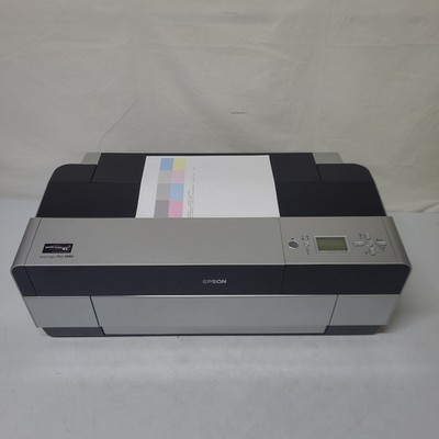 Epson Stylus Pro 3880 Color Inkjet Printer Perfect Nozzle 250 Pgs No Ink Wide