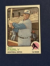 1973 Topps - Ron Fairly #125.  Montreal Expos.  Near Mint