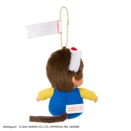 Monchhichi x Hello Kitty Plush Toy Limited Edition Japan Collectible NEW - Picture 3 of 3