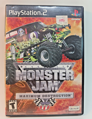 Monster Jam  Maximum Destruction 2007 PlayStation 2 PS2 Cleaned Tested