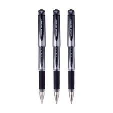 uni-ball Signo Gel Impact UM153S 1.0 mm Gel Pen  Black Ink, Pack of 3