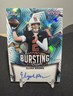 Elijah Brown 2025 Leaf Vivid Football Bursting With Talent Auto 10/10 Bookend