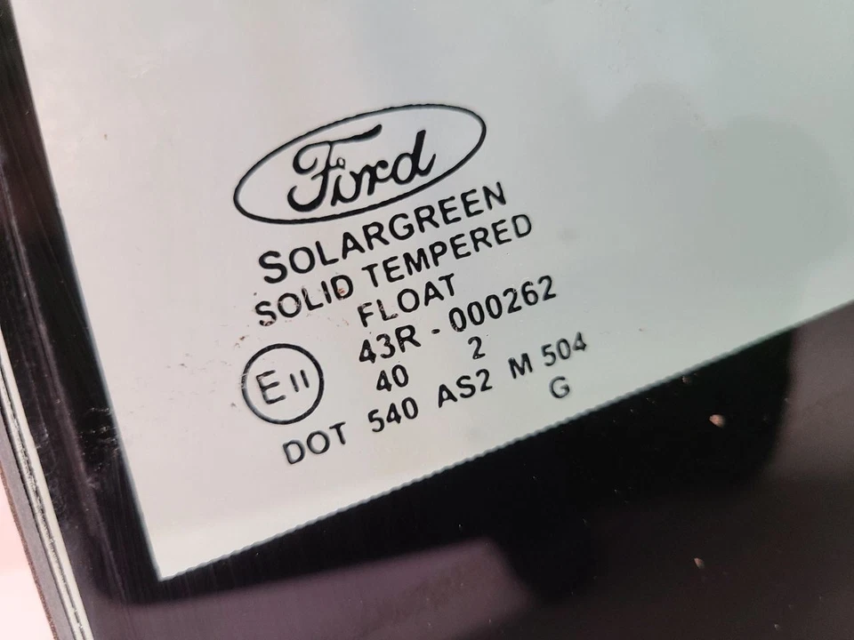 10-19 FORD TAURUS Driver Rear LH Door Vent Glass Tinted Includes Frame Foto 2 de 4