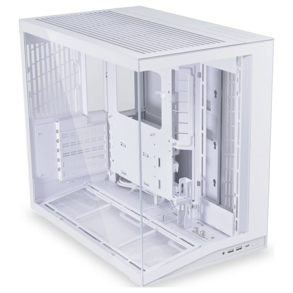 Boîtier PC blanc Lian Li O11 Dynamic Mini V2 idéal pour watercooling custom