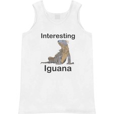 'Interesting Iguana' Adult Vest / Tank Top AV057114