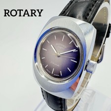 ROTARY Rotary manual winding watch ladies silver new belt rare