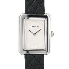 CHANEL Boyfriend H6401 White Case Size 21.5 x 27.9 mm Ladies Used Watch #61112
