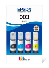 New Genuine EPSON T00V (003) Ink Set  L3156 L3100 L3106 L3216 L5290 L3260 L11050
