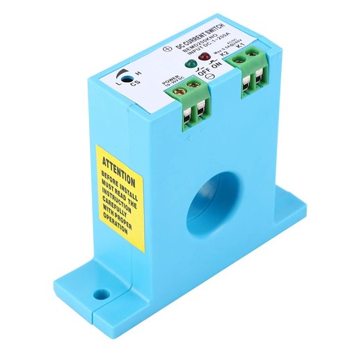 Normally Open Current Sensing Switch 1-200A Adjustable DC Current ...