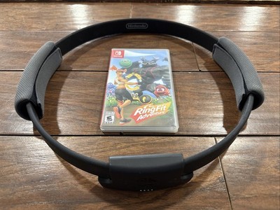 Ring Fit Adventure Nintendo Switch Game W/ Ring -NO STRAP