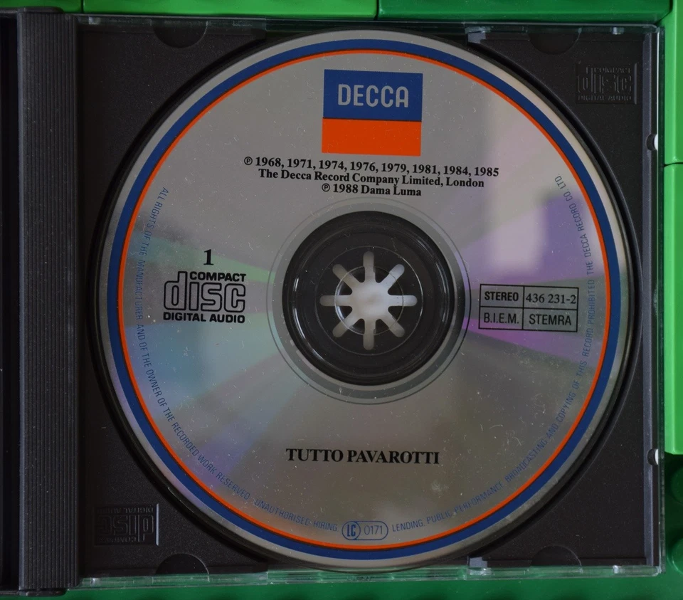 Pavarotti - Tutto - Seine schönsten Lieder und Arien - Decca - Doppel-CD - Bild 3 von 4