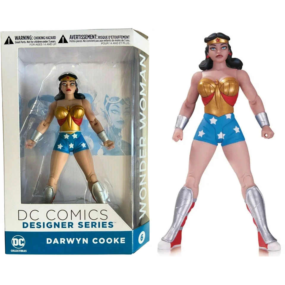 Figurina DC Comics Articolata Designer Series Wonder Woman Terry Dodson Film BD - Immagine 4 di 4
